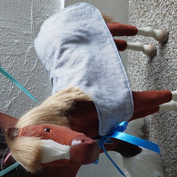 18" Doll Horse Cosmic Unicorn Blanket and Saddle Pad Set - Picture 4 of 8